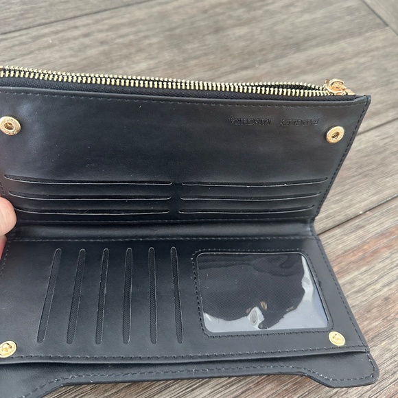 Badgley Mischka Electric Blue and Black  Purse/ Wallet  2x $40 - Picture 10 of 10